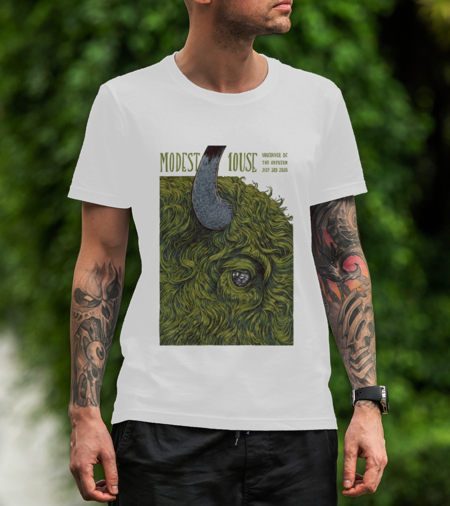 Modest Mouse Vancouver BC The Orpheum July 3 2026 Buffalo T-Shirt