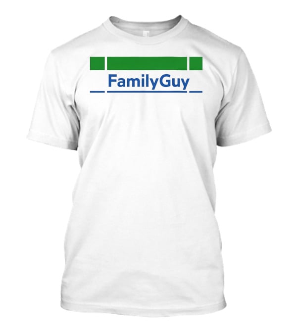 Family Guy Subway Transit Style Concept T-Shirt