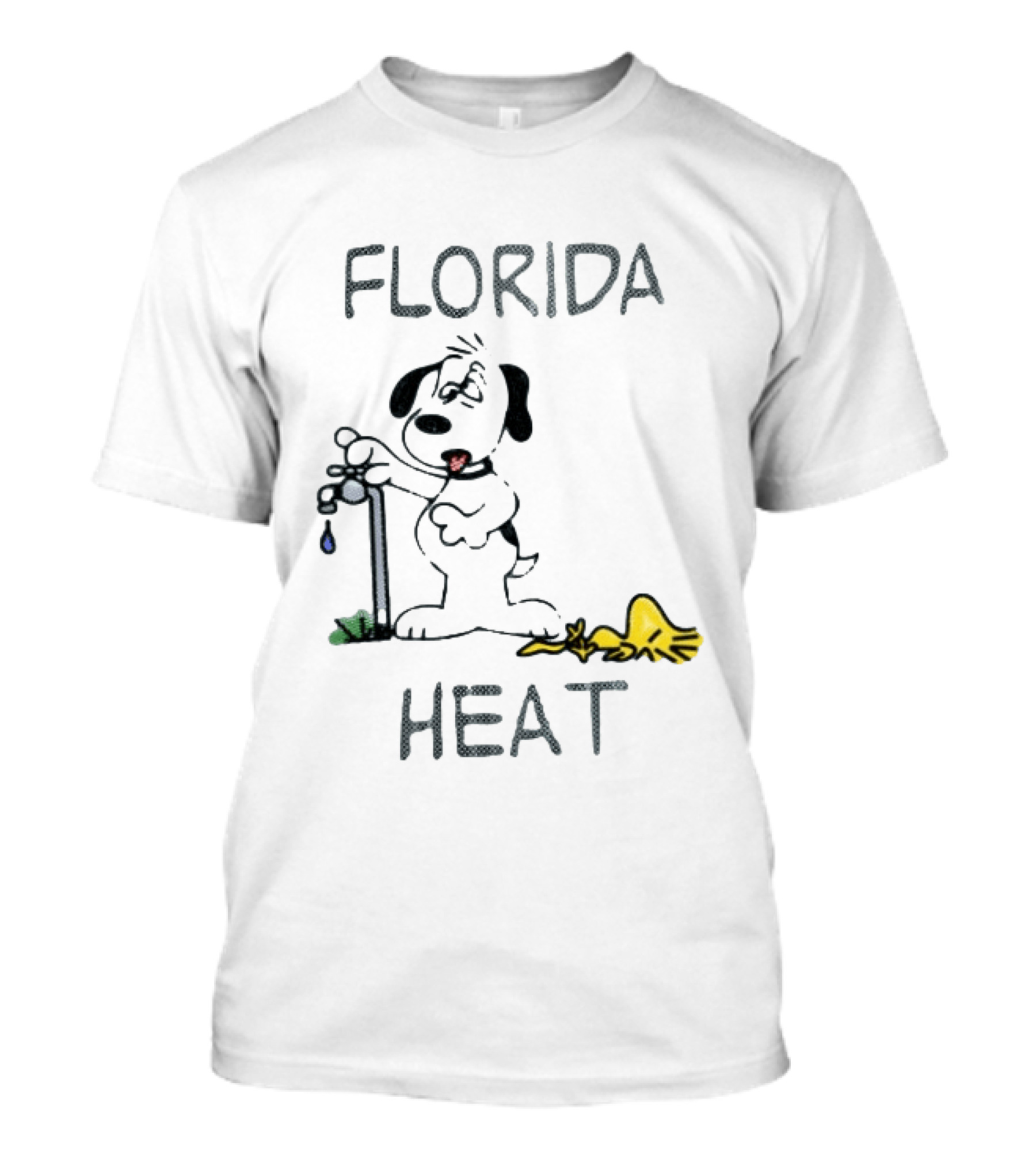 Florida Heat Snoopy Woodstock Peanuts T-Shirt