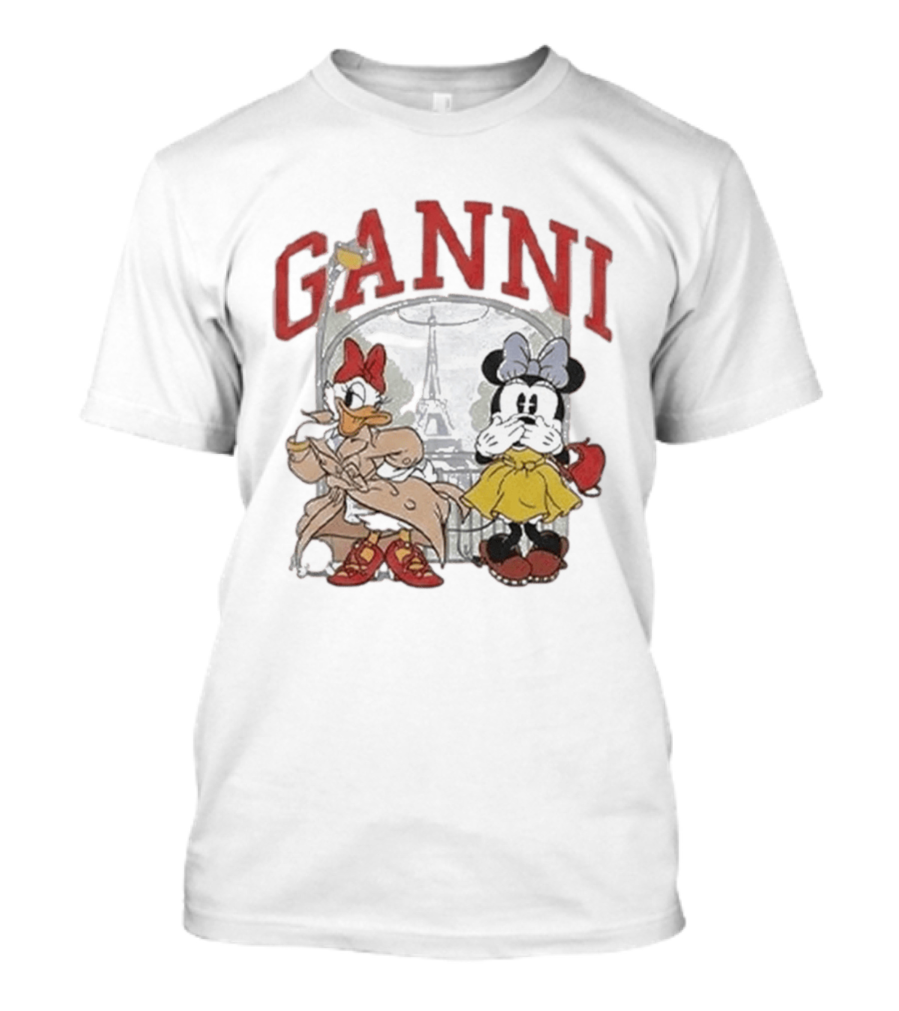 GANNI Disney Minnie Daisy Paris T-Shirt