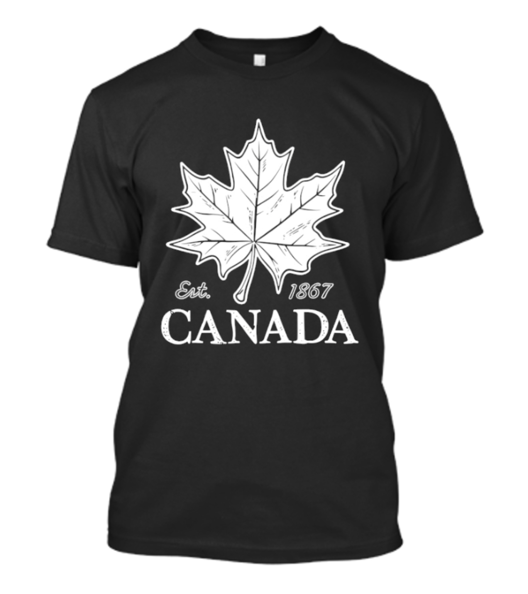 Canada Maple Leaf Est 1867 Canadian Pride T-Shirt
