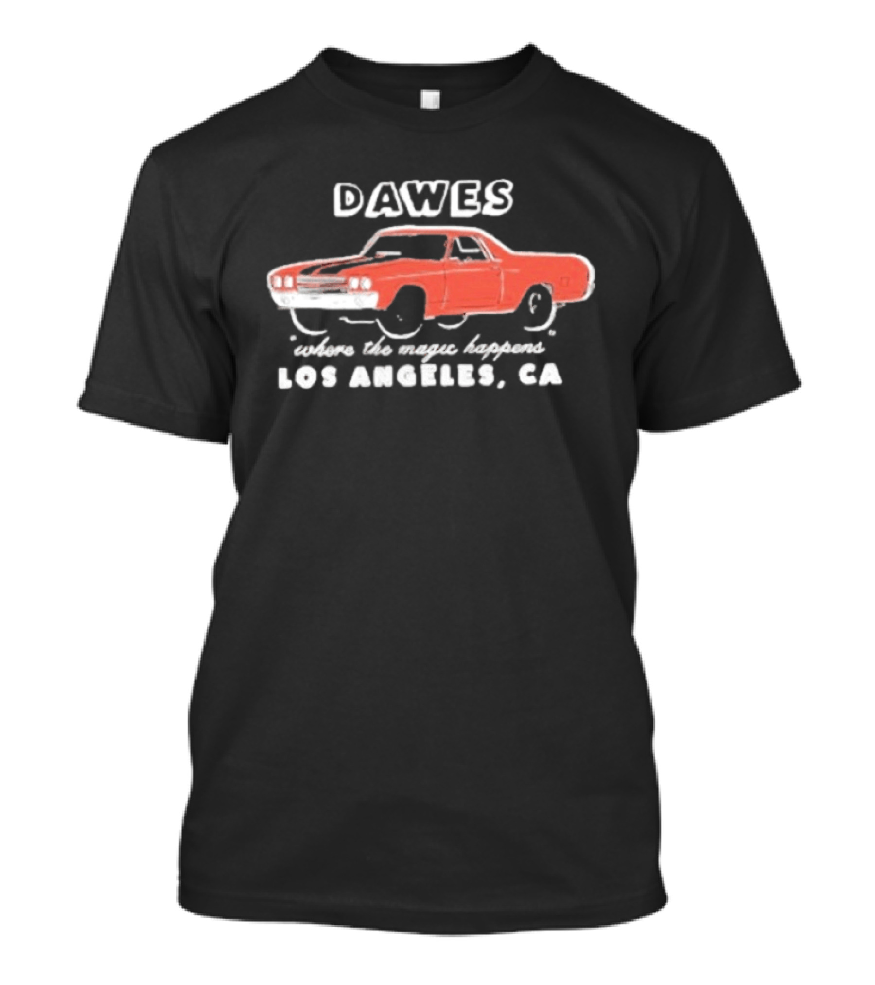 Dawes El Camino Los Angeles CA Where The Magic Happens T-Shirt