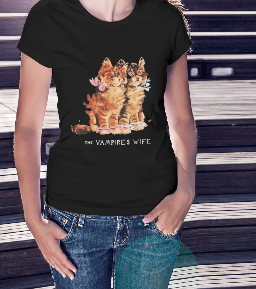 Diane Guerrero The Vampire's Wife Cats T-Shirt