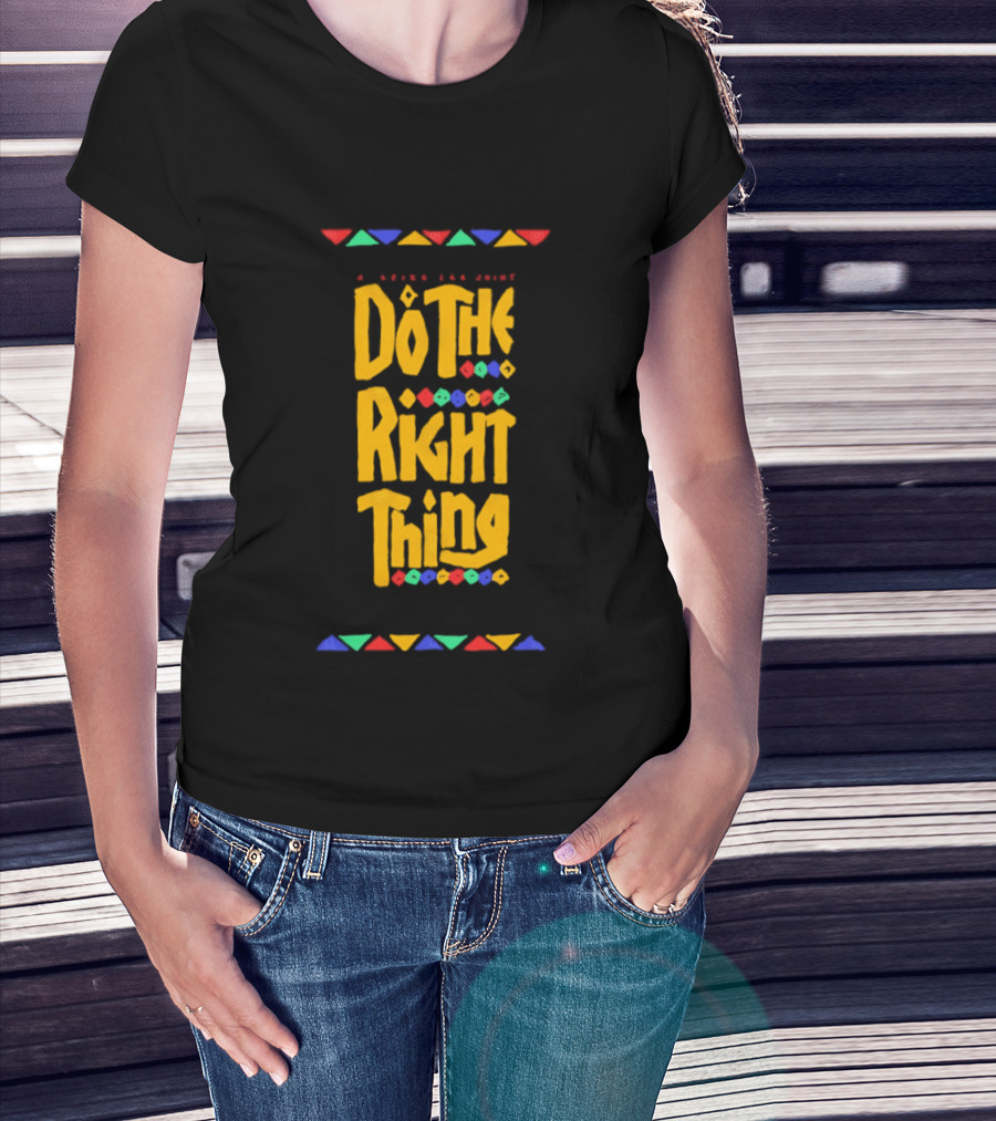 Do The Right Thing A Spike Lee Joint Movie Aesthetic Minimalist T-Shirt