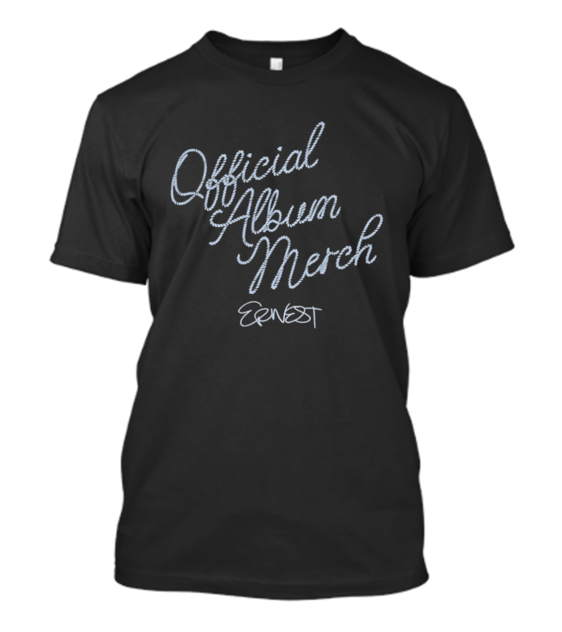 Official Album Merch Ernest Rope Font T-Shirt