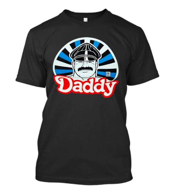 Daddy Leather Cap T-Shirt