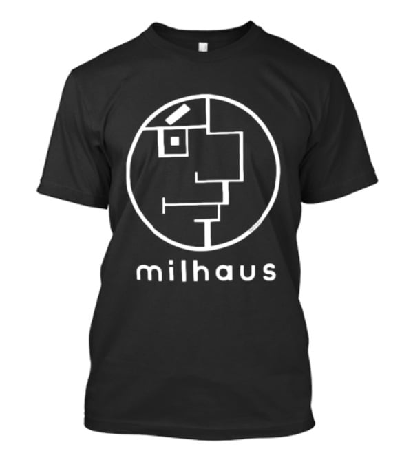 Milhaus Thrillhaus Face Minimalist Line T-Shirt