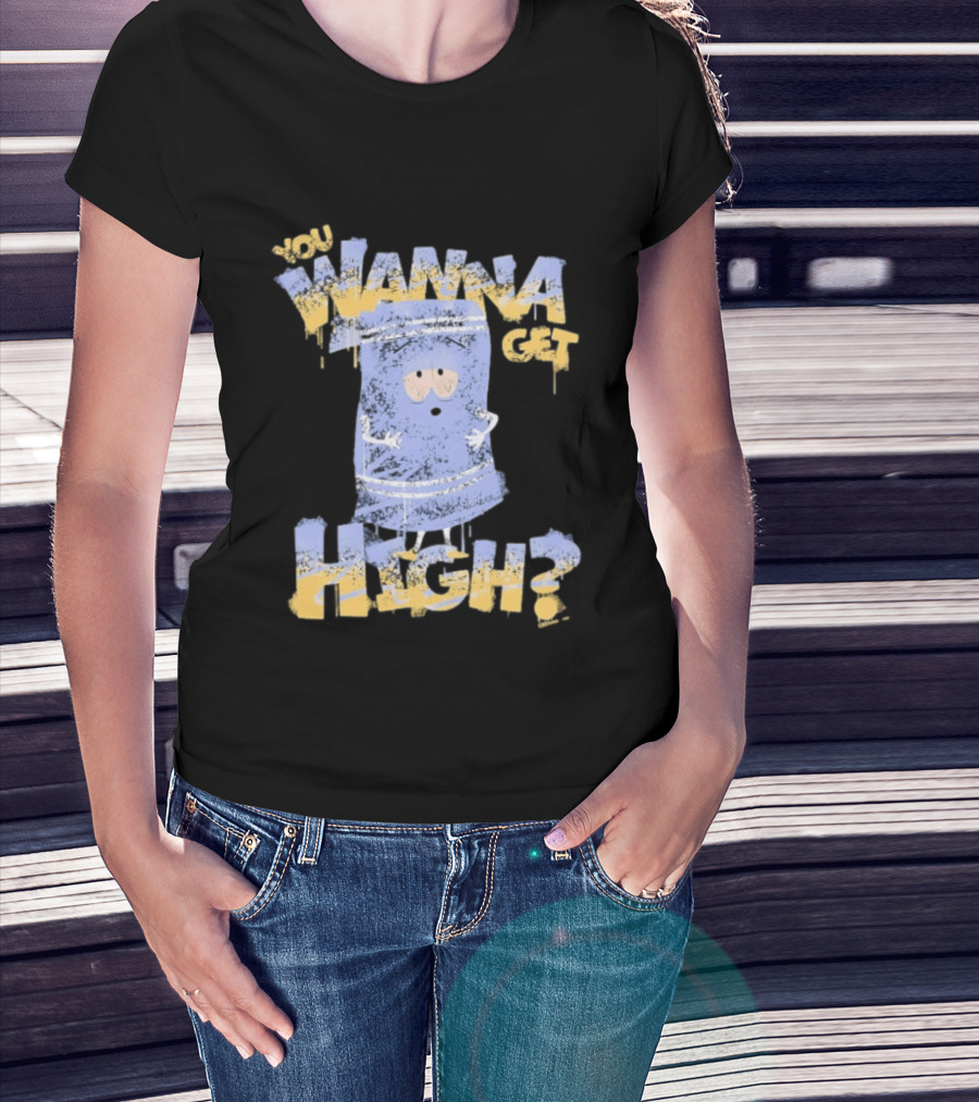 South Park Towelie You Wanna Get High T-Shirt