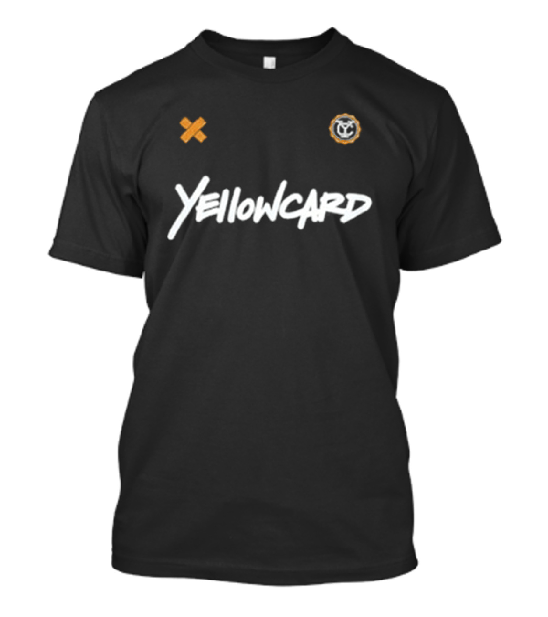 Yellowcard Better Days 26 White Text Band Name X O T-Shirt
