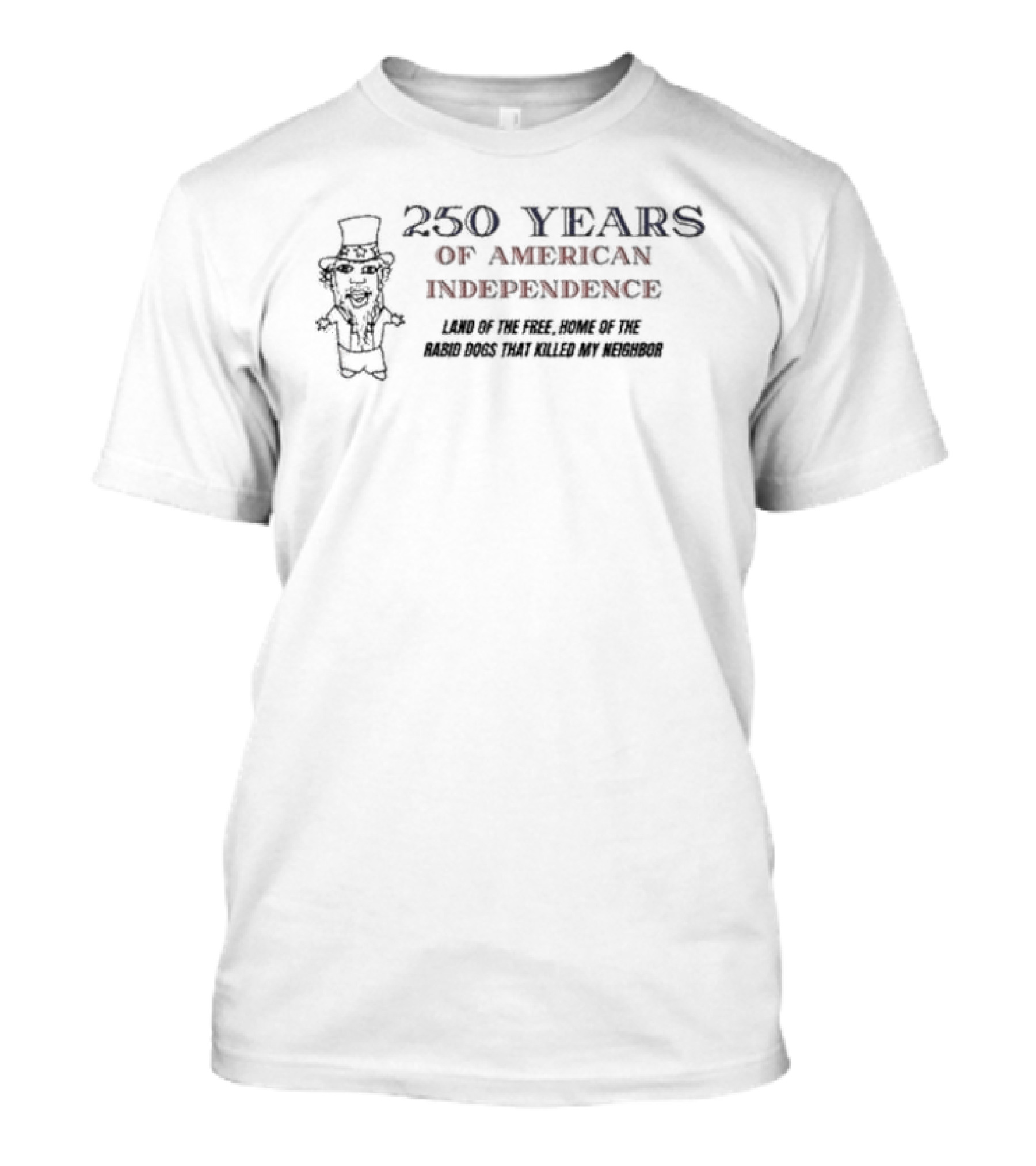 Goobsmooch Let Freedom Ring 250 Years Of American Independence T-Shirt