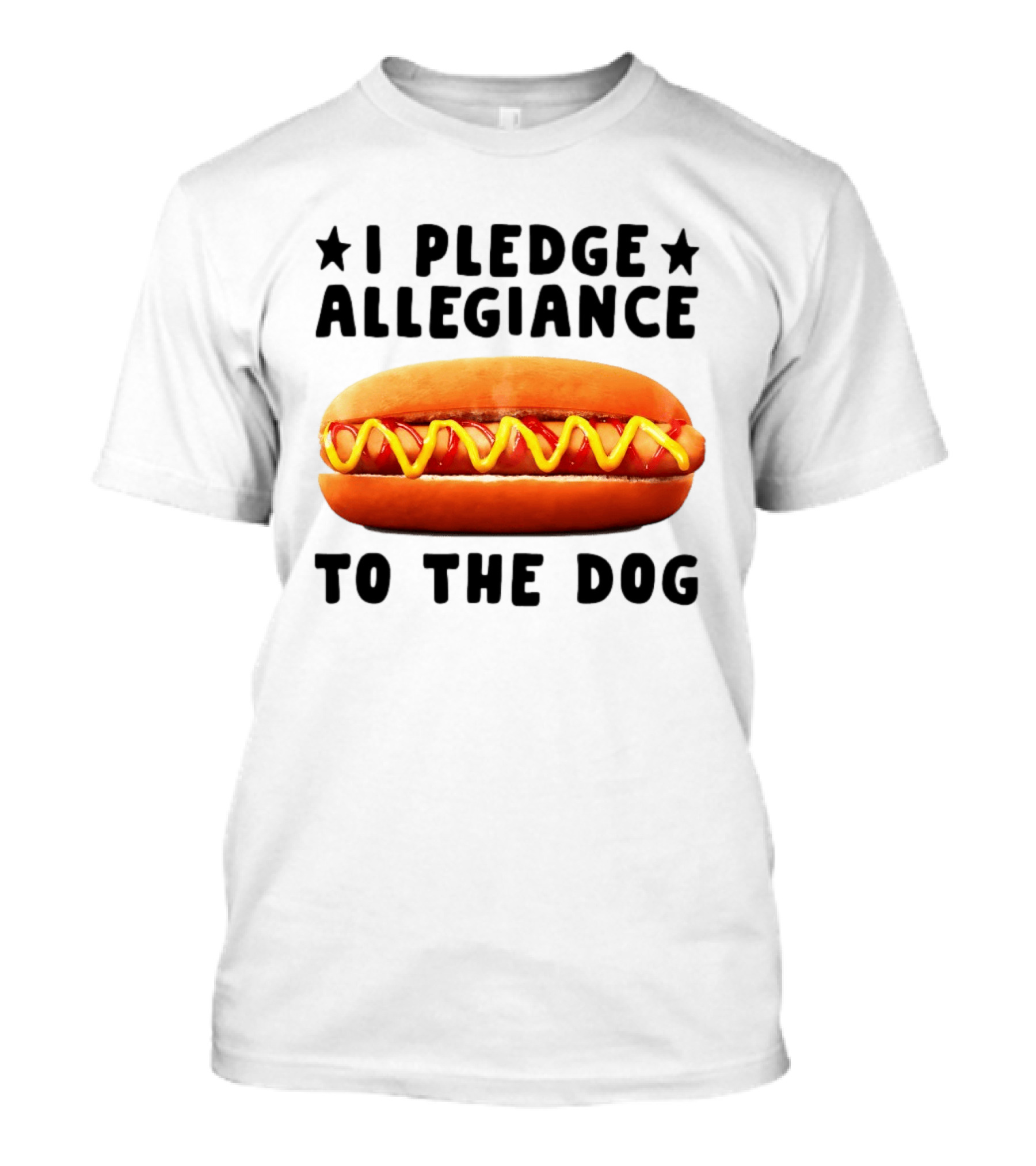 I Pledge Allegiance To The Hot Dog T-Shirt