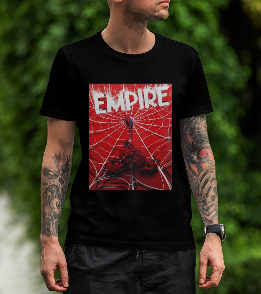 Empire Magazine Spider Man Brand New Day Subscriber Cover Vs The Hand T-Shirt