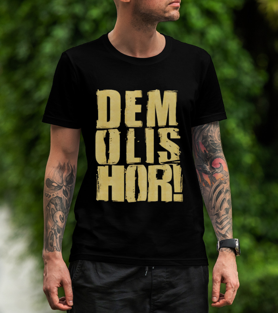 DEMOLISHOR Gold T-Shirt