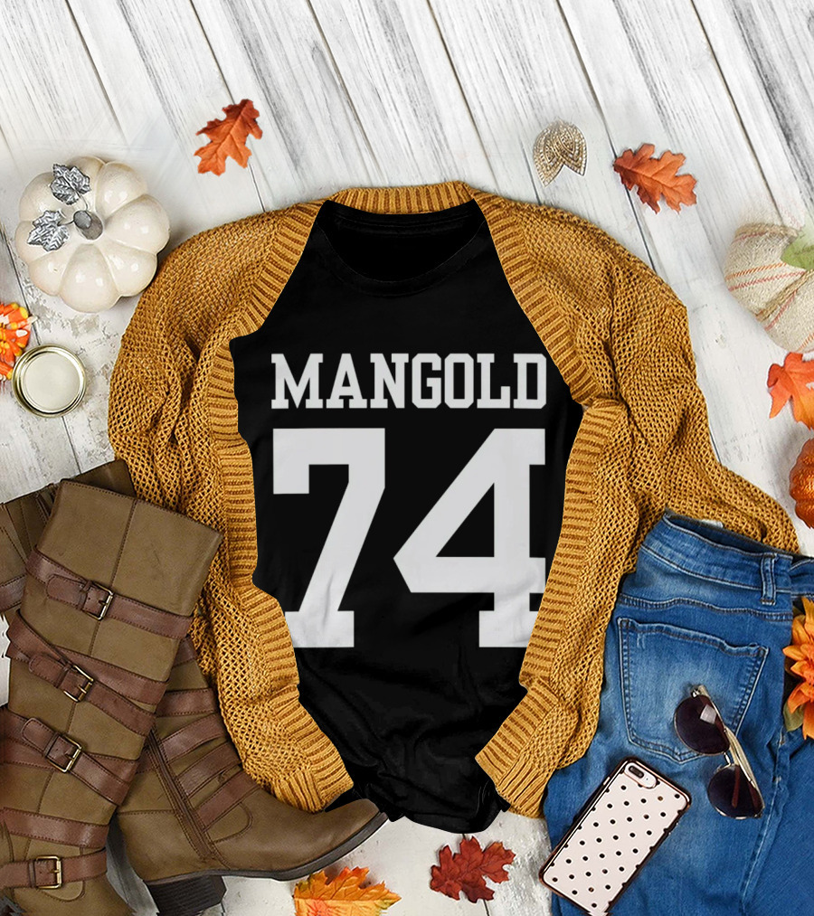 NY Jets Nick Mangold 74 Football T-Shirt