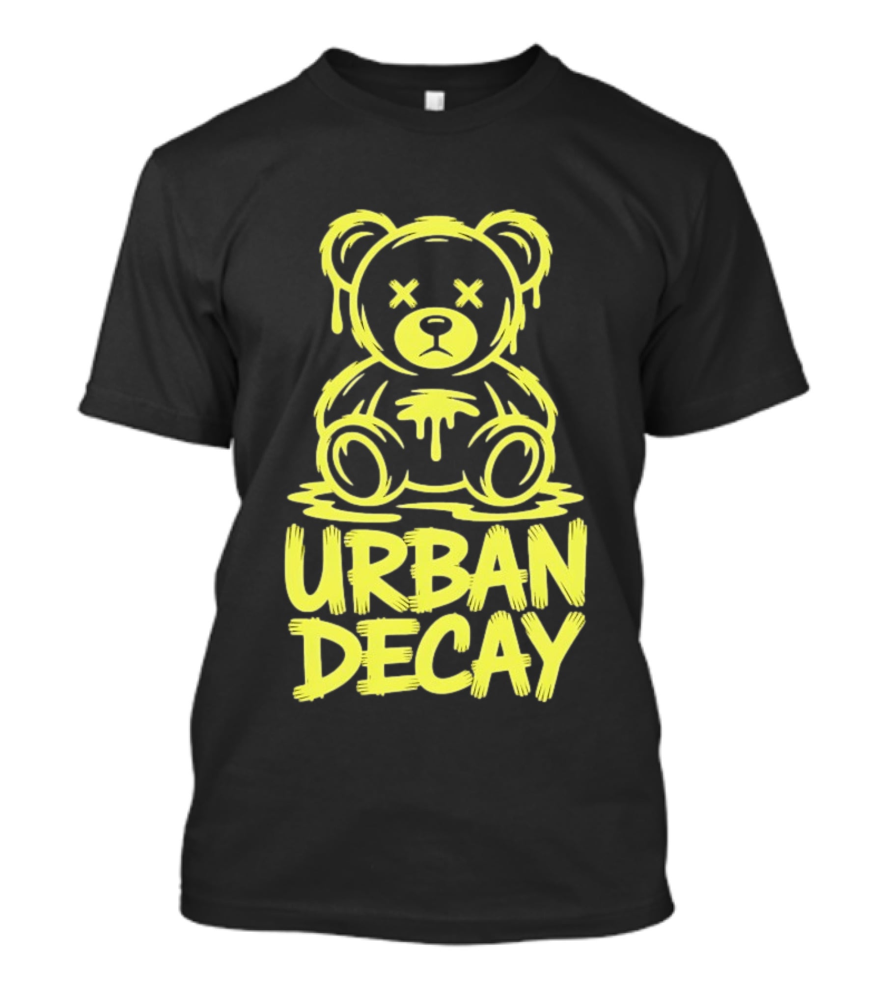 Teddy Bear Urban Decay Dripping Graffiti T-Shirt