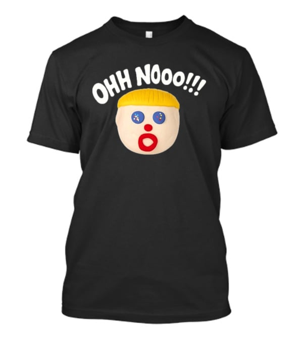 Oh No Mr Bill Iconic Claymation Face And Catchphrase From Classic TV Show T-Shirt