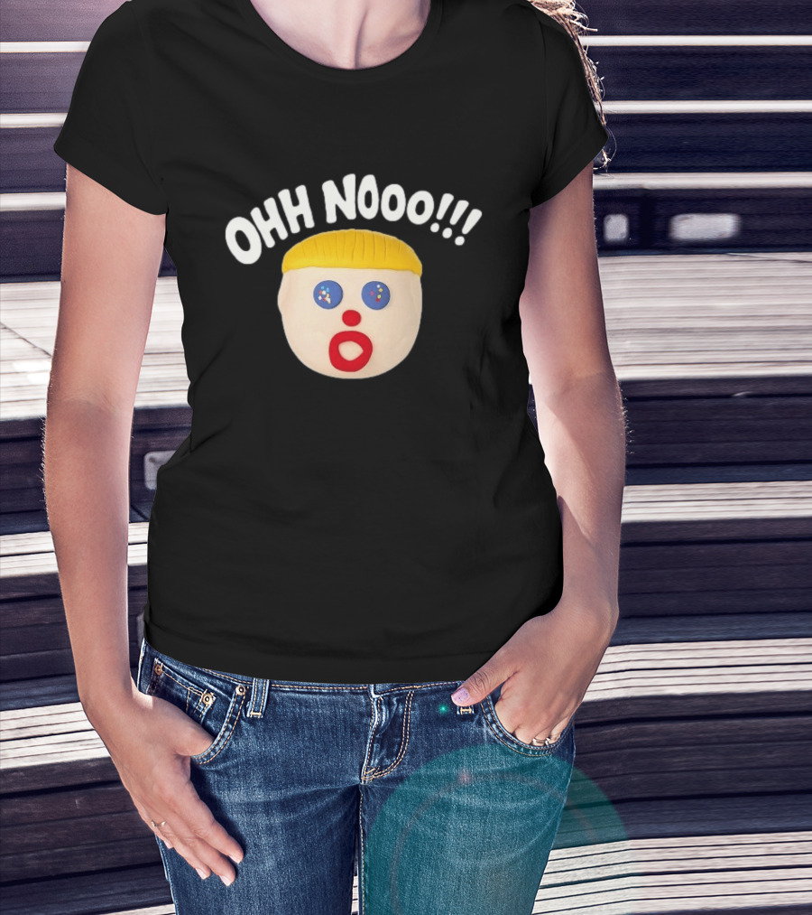 Oh No Mr Bill Iconic Claymation Face And Catchphrase From Classic TV Show T-Shirt