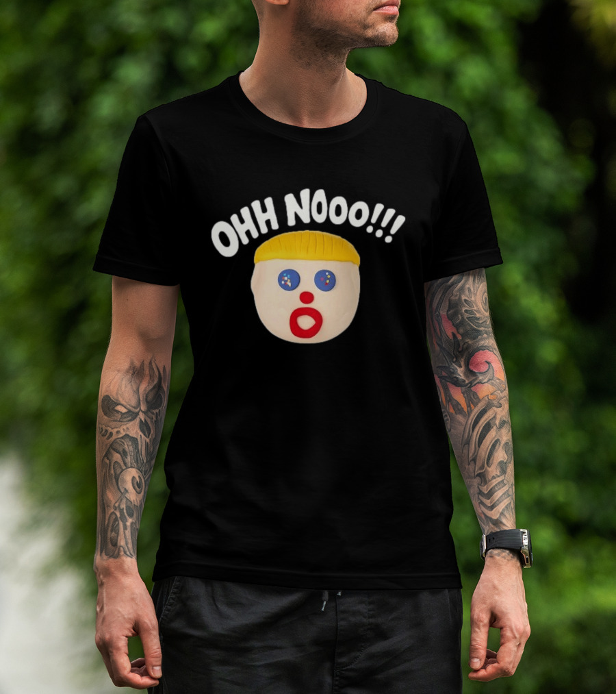 Oh No Mr Bill Iconic Claymation Face And Catchphrase From Classic TV Show T-Shirt