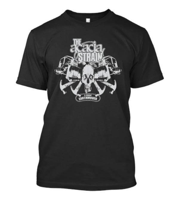 The Acacia Strain Earthmover Skull And Machinery T-Shirt