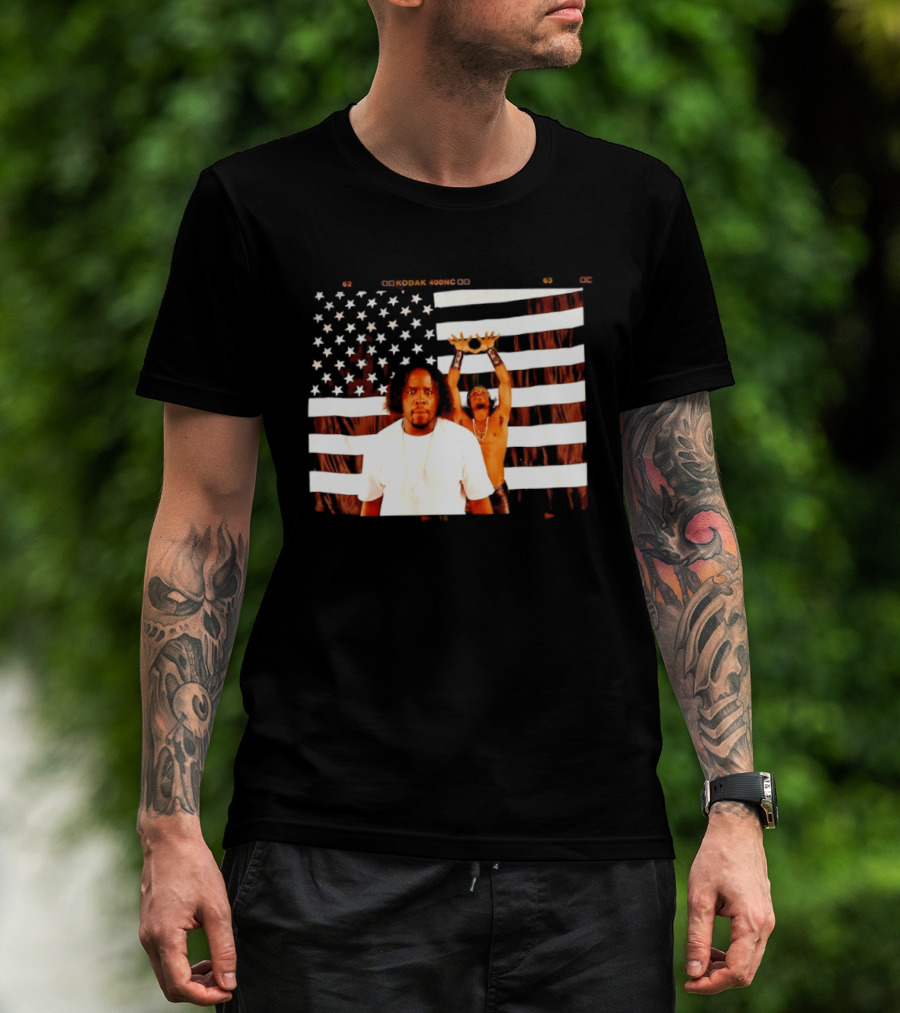 Outkast American Flag Andre 3000 Big Boi Performance USA Stars And Stripes T-Shirt