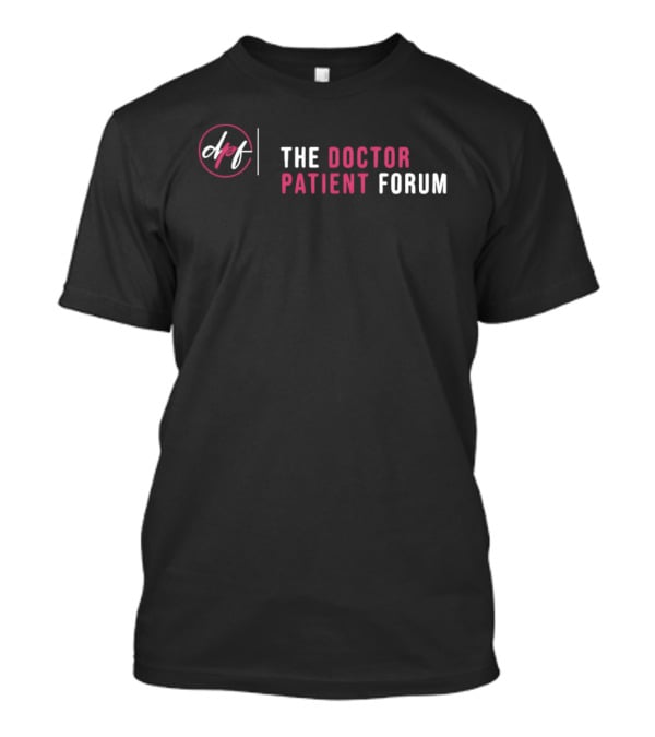 The Doctor Patient Forum DPF Pink And White T-Shirt