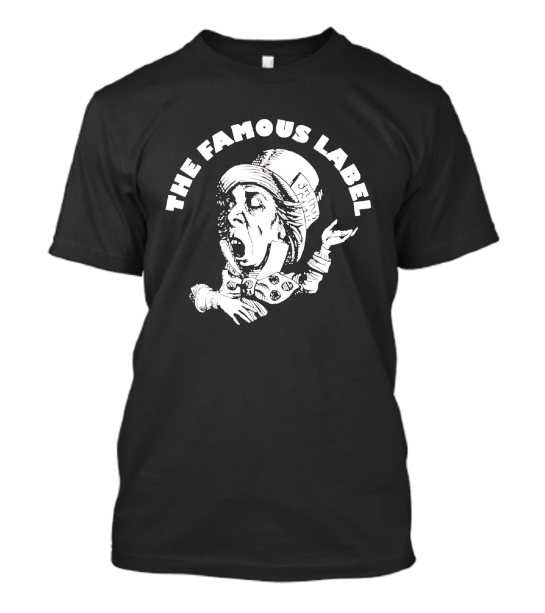 The Famous Label Mad Hatter Screaming T-Shirt