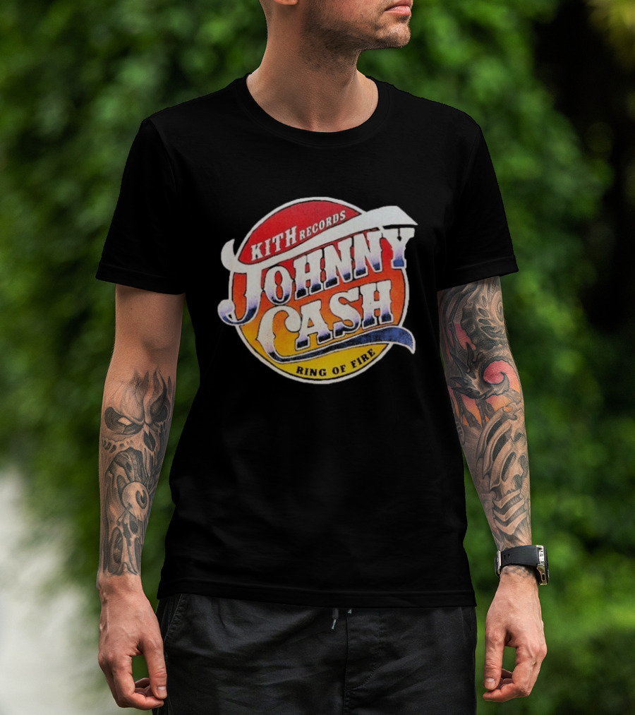 Kith Records Johnny Cash Ring Of Fire T-Shirt