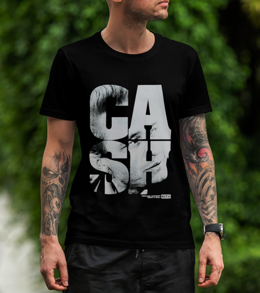 Johnny Cash Kith Records Rock N Roll Collection T-Shirt