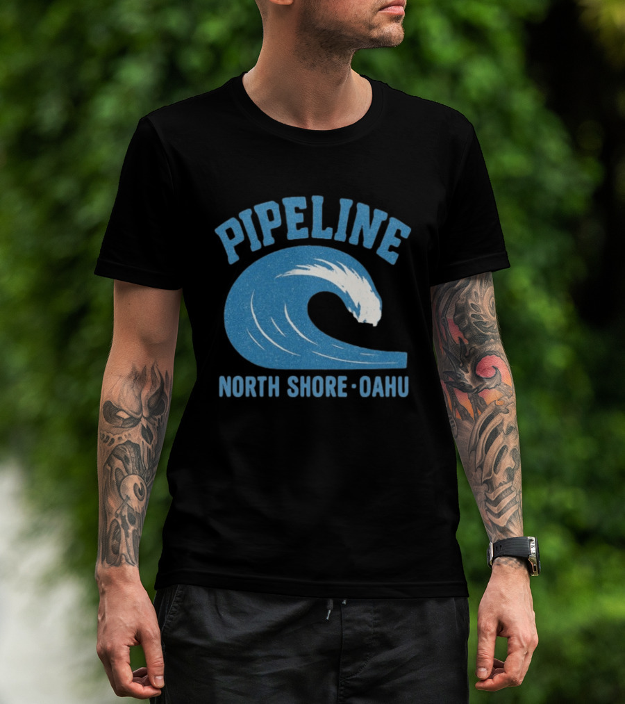 Pipeline North Shore Oahu Wave T-Shirt