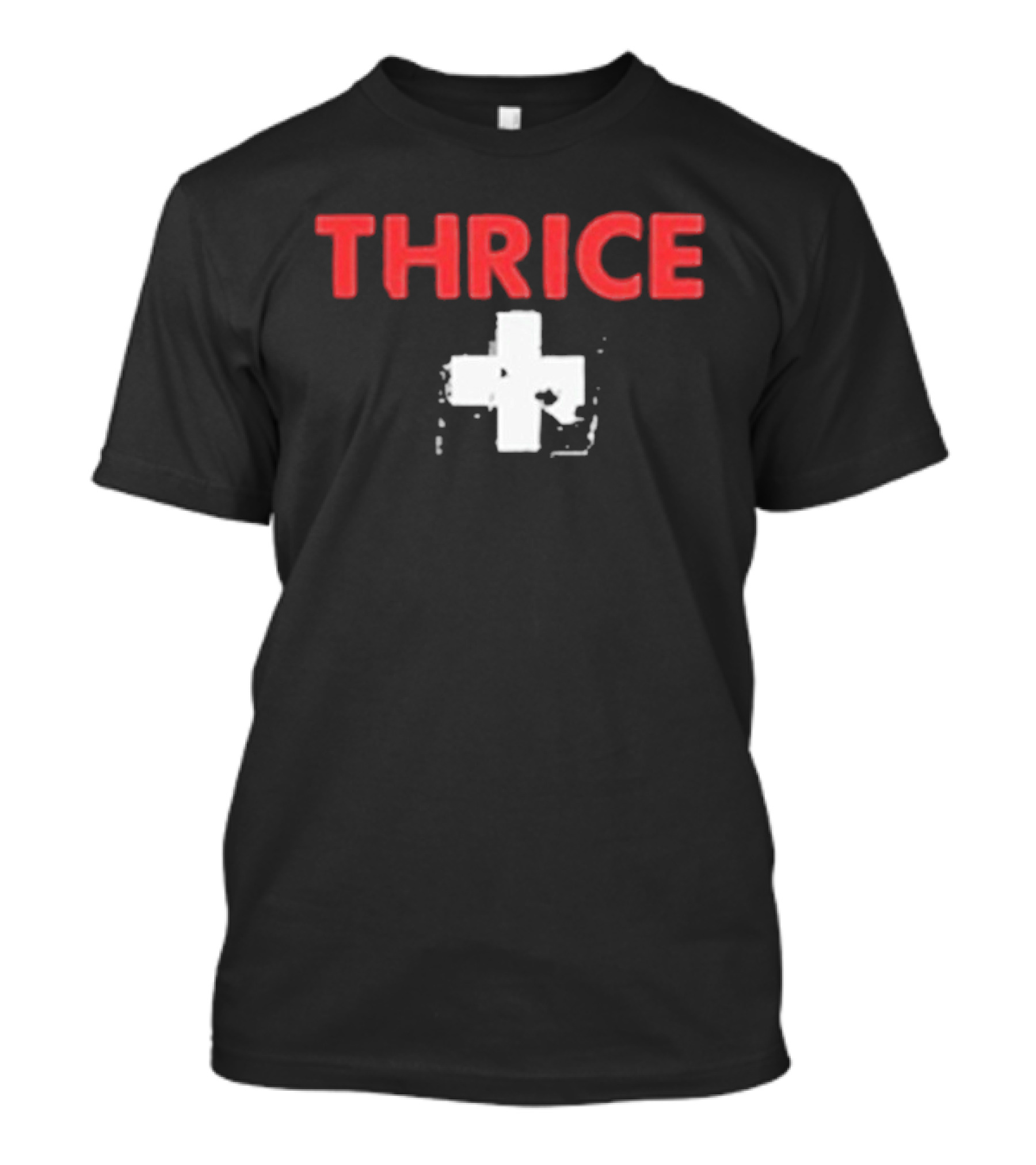 Thrice Ambulance Cross Old School T-Shirt