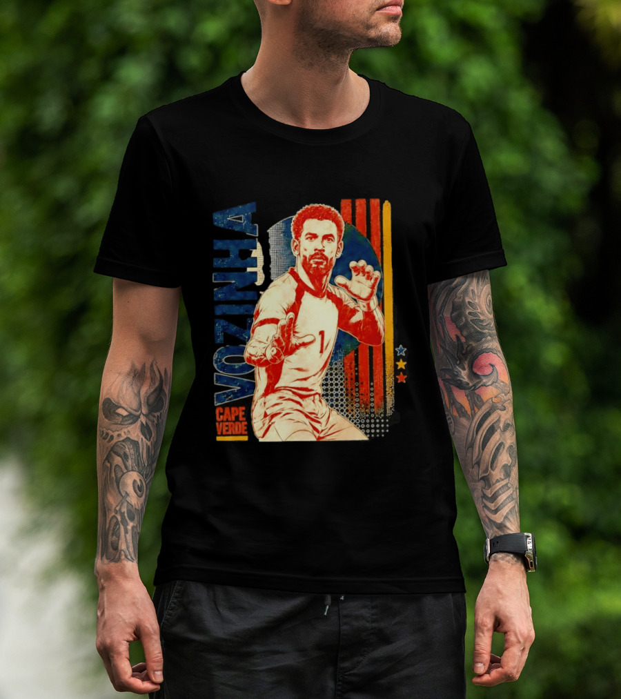 Vozinha Cape Verde National Football Team Goalkeeper T-Shirt