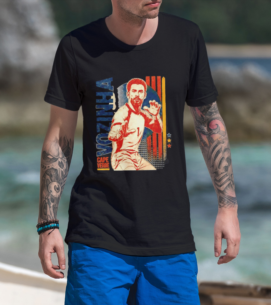 Vozinha Cape Verde National Football Team Goalkeeper T-Shirt