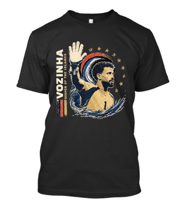 Vozinha Keeper Of The Islands Cape Verde National Football Team Stars T-Shirt