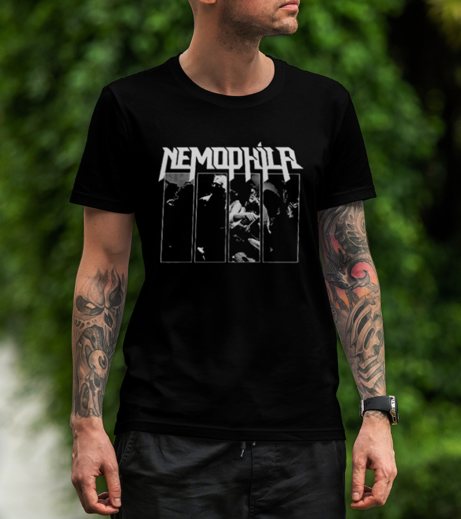 Nemophila North America Tour 2026 Dates Smoky Grunge Aesthetic T-Shirt