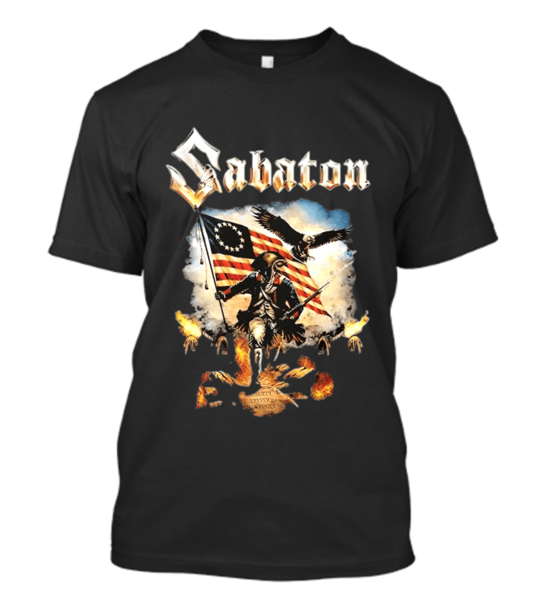 Sabaton Liberty Of Death USA 4th Of July 2026 Independence Freedom T-Shirt