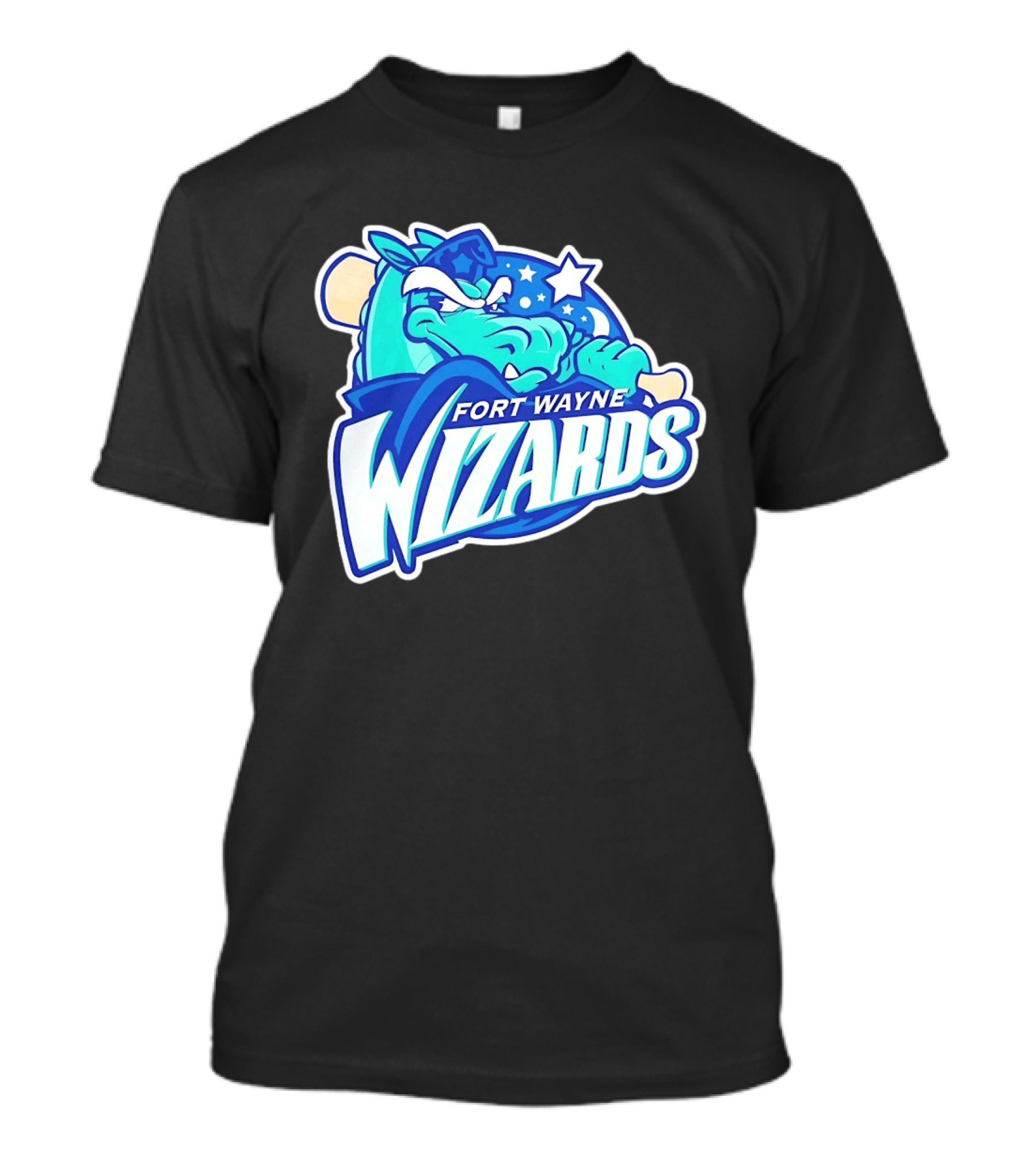 Fort Wayne Wizards Crocodile Logo Minor League Baseball Team T-Shirt