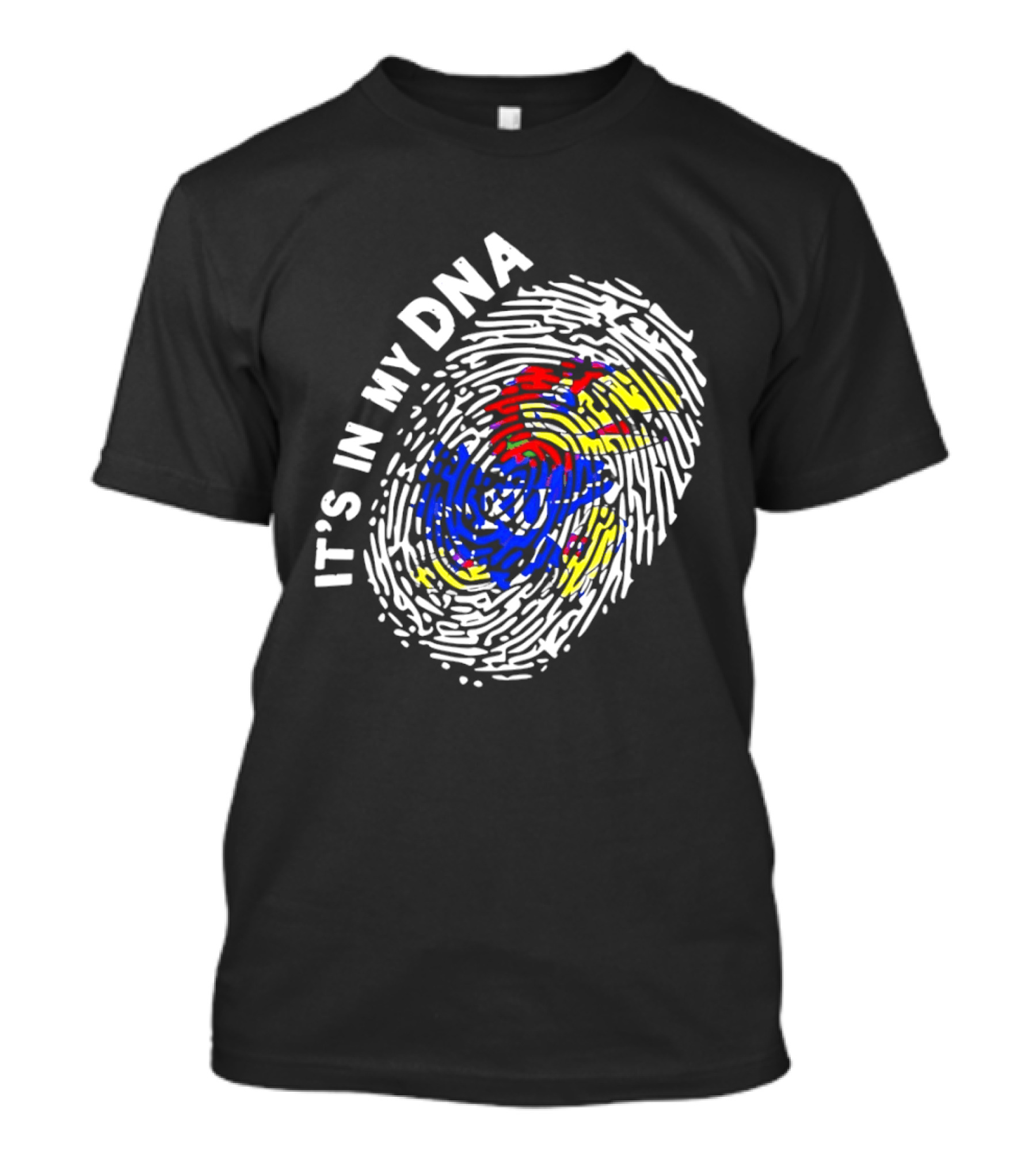 Kansas Jayhawks It's In My DNA Fingerprint T-Shirt