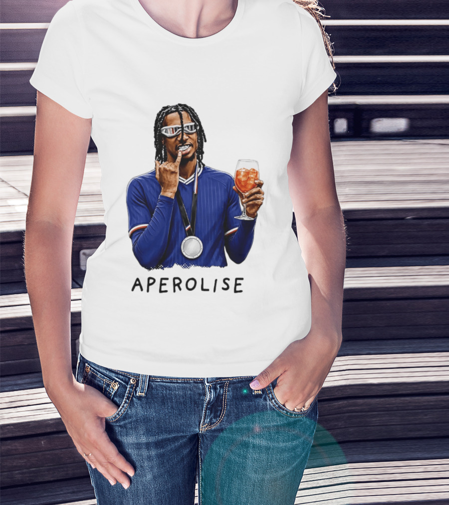 Michael Olise Aperolise Crystal Palace Player Celebration T-Shirt