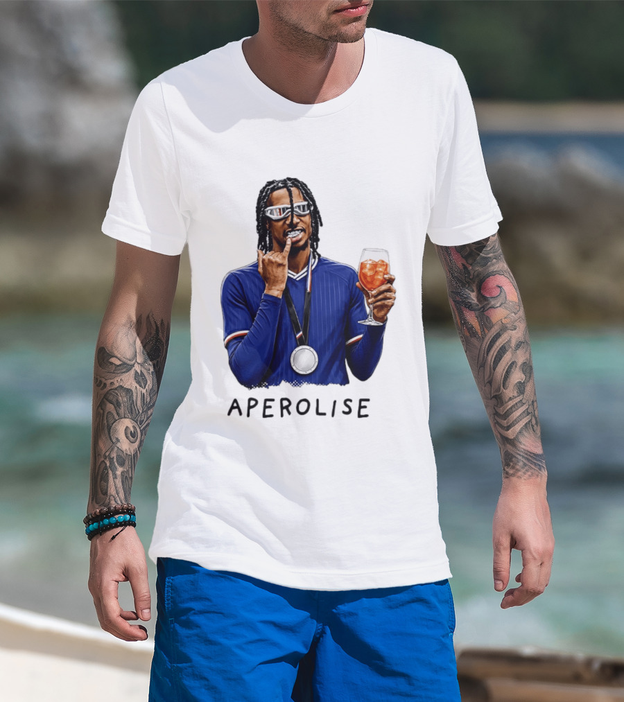 Michael Olise Aperolise Crystal Palace Player Celebration T-Shirt