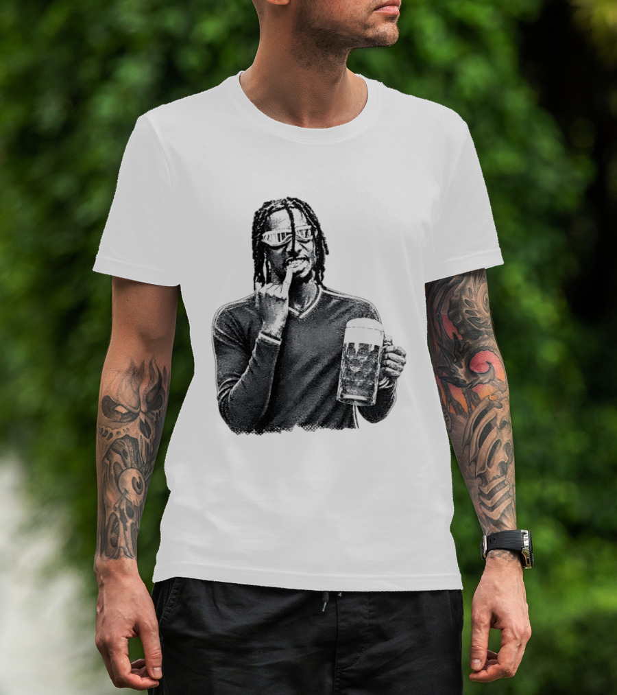 Michael Olise Crystal Palace France Beer T-Shirt