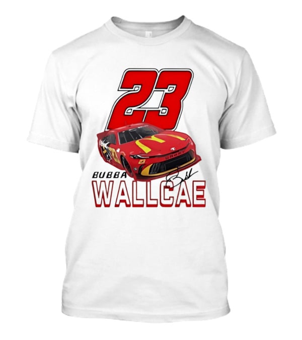 Bubba Wallace 23 Car NASCAR 23XI Racing T-Shirt