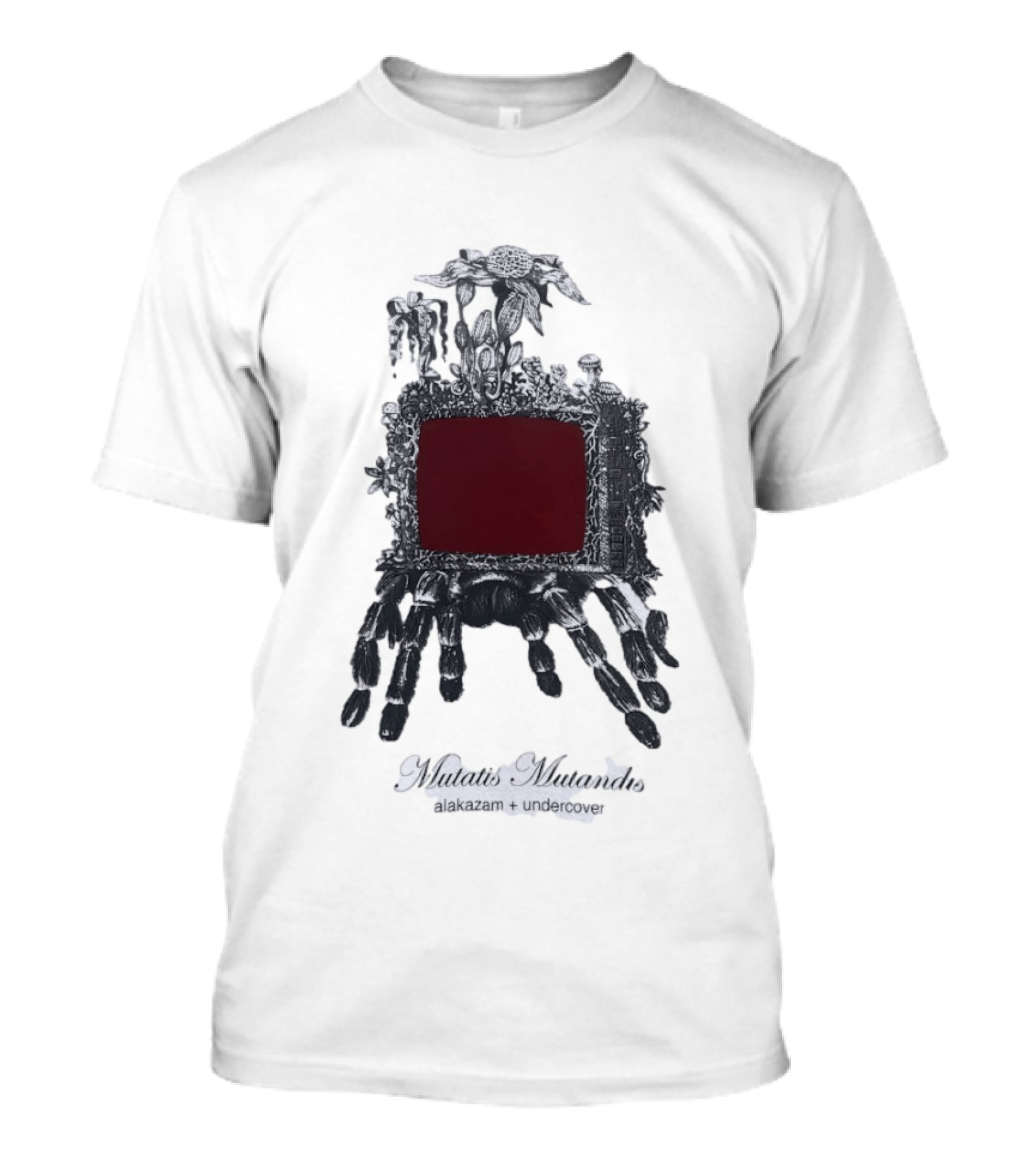 Mutatis Mutandis Alakazam Undercover Tarantula Botanical Frame T-Shirt