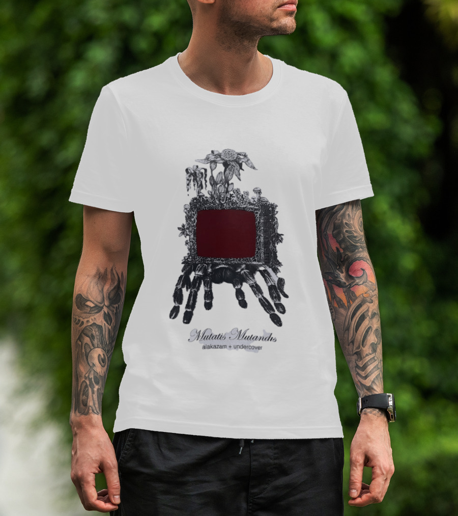 Mutatis Mutandis Alakazam Undercover Tarantula Botanical Frame T-Shirt