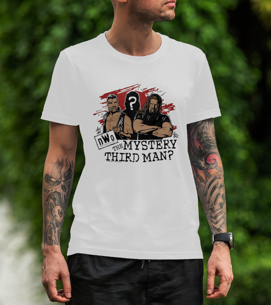 NWo Scott Hall Kevin Nash The Mystery Third Man T-Shirt
