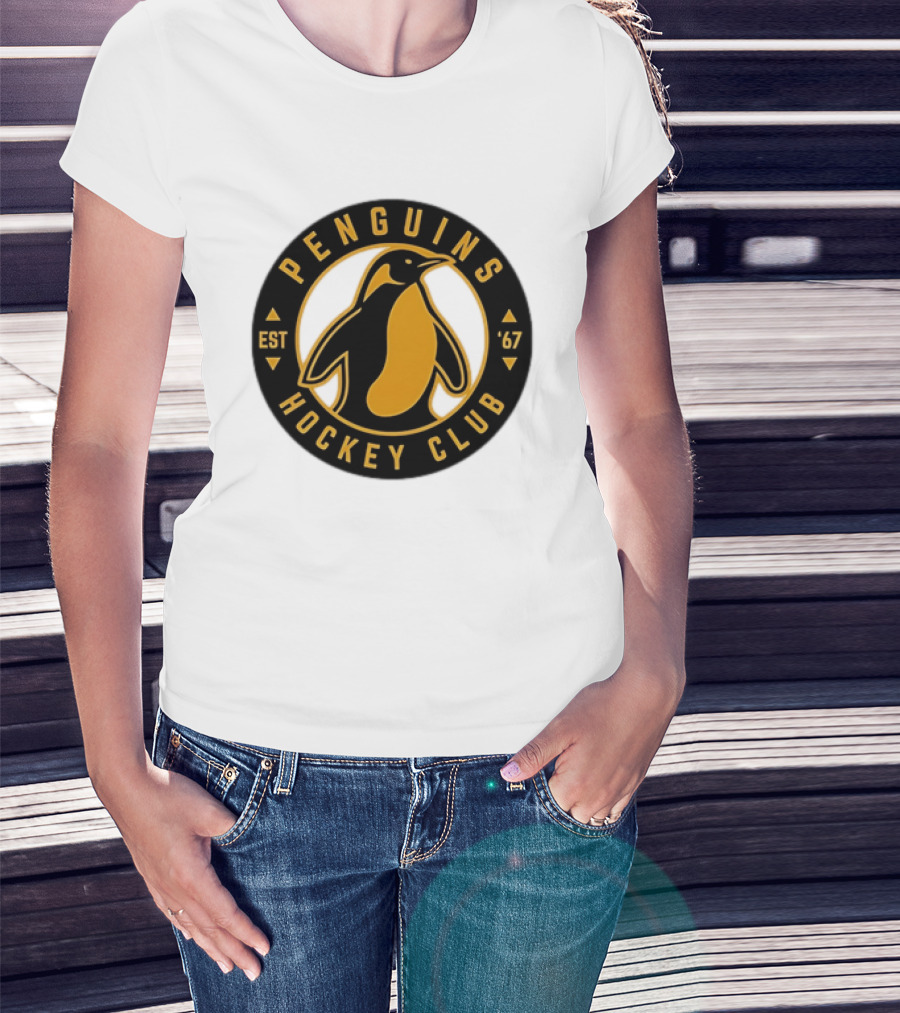 Penguins Hockey Club Est 1967 NHL Circular T-Shirt