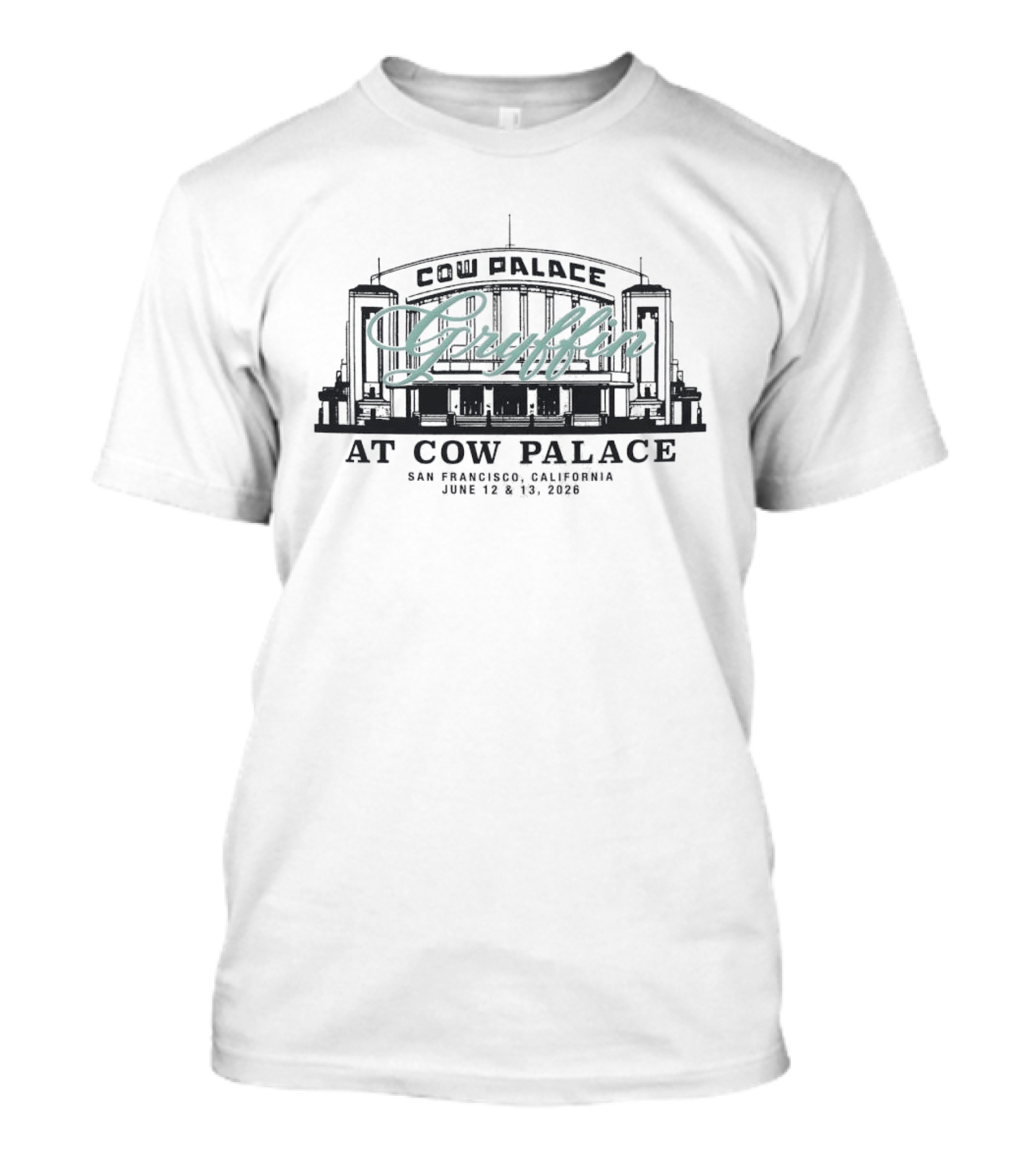 Gryffin Cow Palace San Francisco June 12 13 2020 T-Shirt