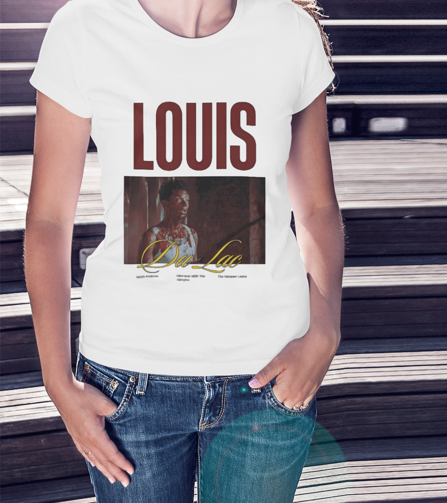 Louis Du Lac Jacob Anderson Interview With The Vampire Bootleg T-Shirt