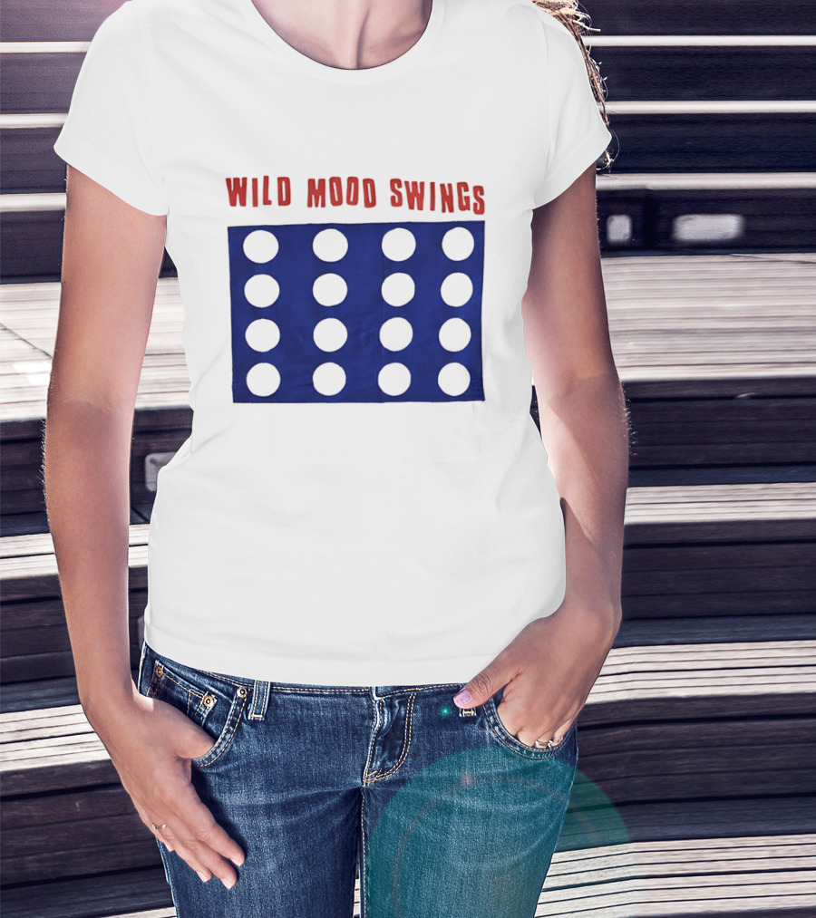 The Cure Wild Mood Swings Album Circles T-Shirt