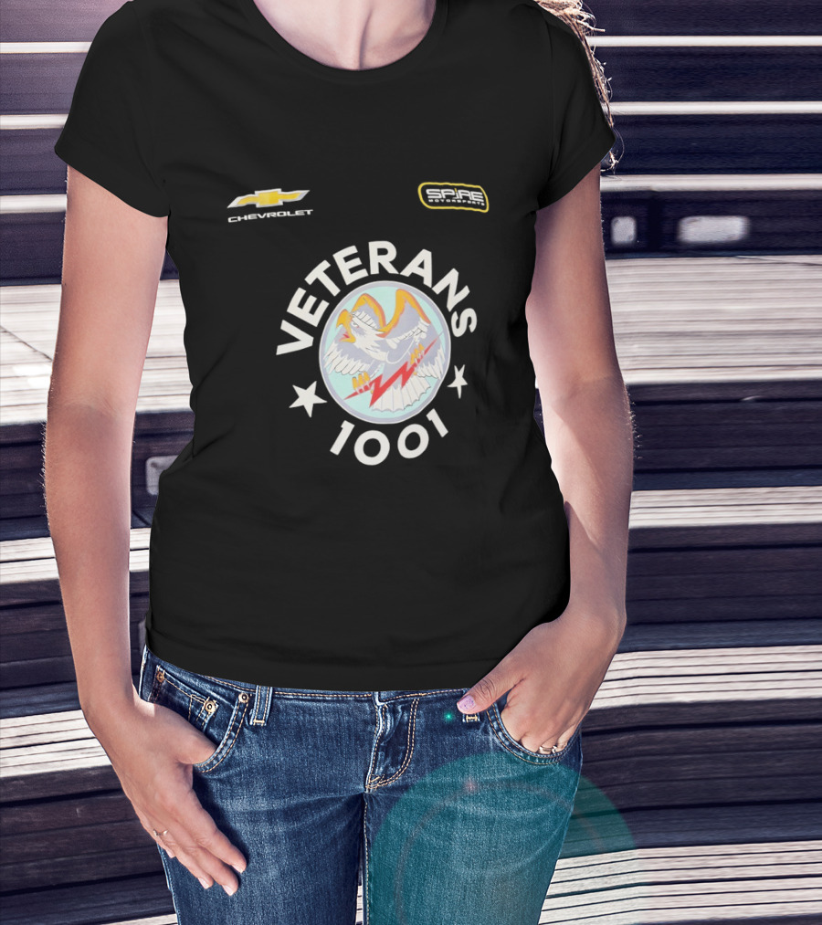 Veterans 1001 Spire Motorsports Chevrolet Eagle Legends T-Shirt