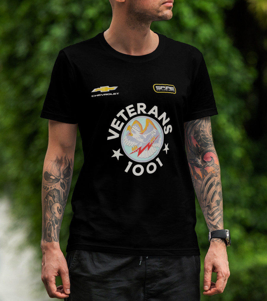 Veterans 1001 Spire Motorsports Chevrolet Eagle Legends T-Shirt